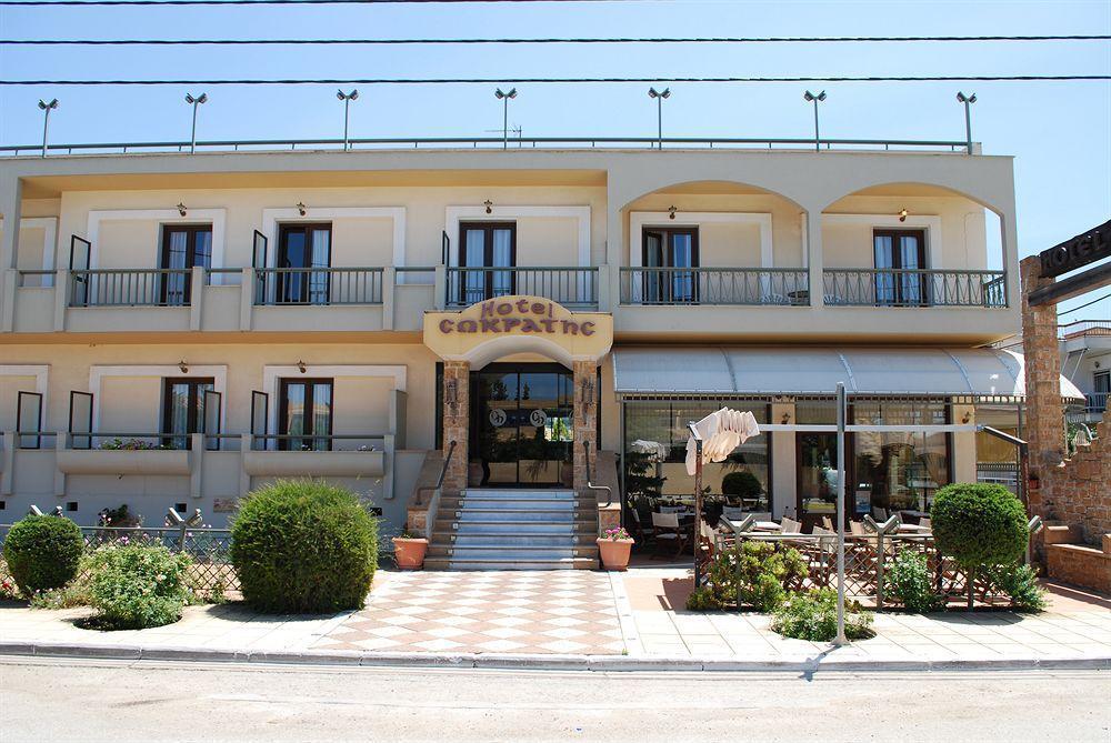 Sokratis Hotel Неа-Муданья Экстерьер фото